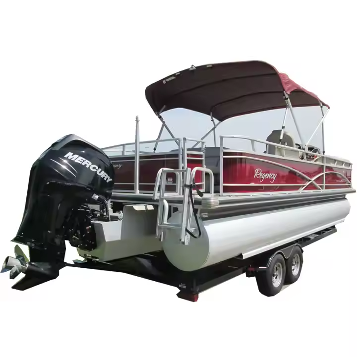 HRGB680-P2 Galvanised Boat trailer 6800mm*2450mm