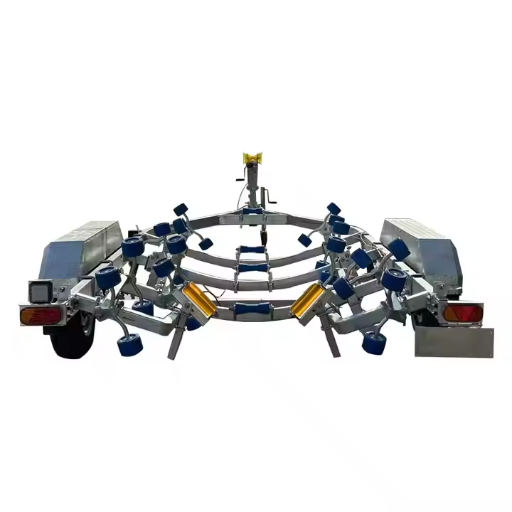 HRGB675-B4 Galvanised Boat trailer 6750mm*2450mm