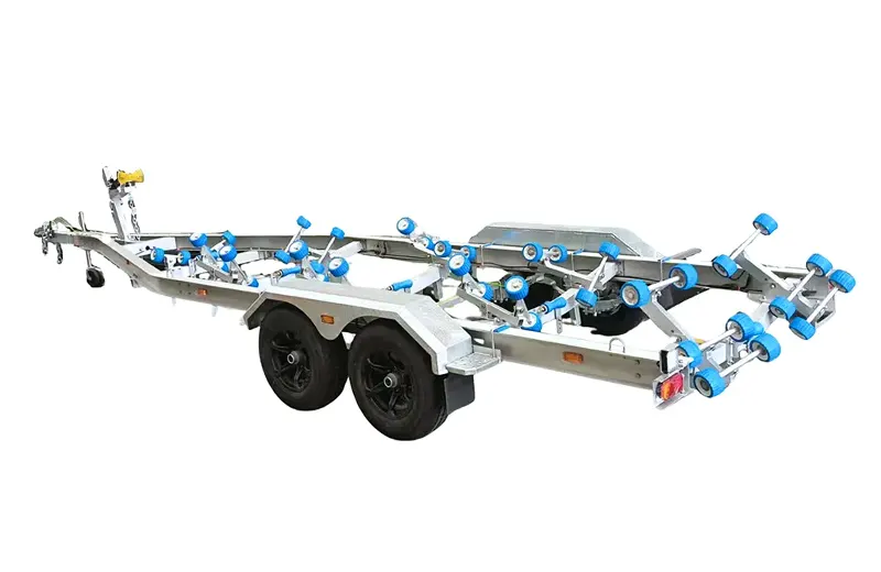 aluminum alloy twin axle boat trailer