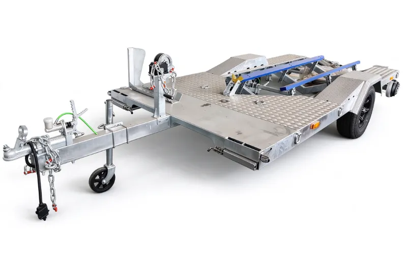 Multifunctional flatbed trailer