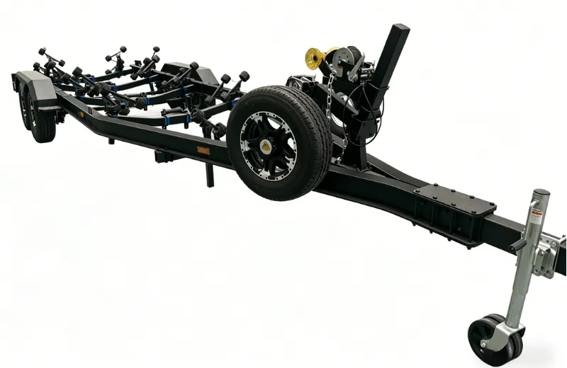 Aluminum alloy boat trailer